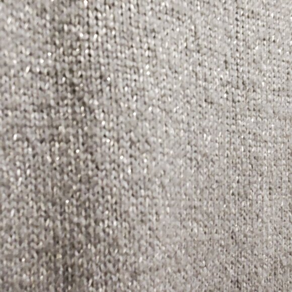 Dark Gray Cable Knit Sparkle Sweater - Picture 3 of 3